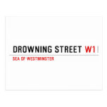 Drowning street  Postcards