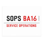 SOPS  Postcards