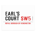 earl's court  Postcards