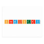 Chemistry  Postcards