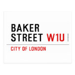 baker street  Postcards