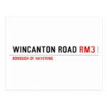 WINCANTON ROAD  Postcards