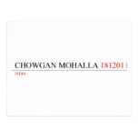 Chowgan mohalla  Postcards