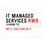 It managed  services  Postcards