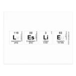 leslie  Postcards