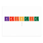 K|R|I|S|T|I|E
   Postcards