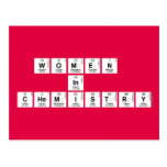 WOMEN 
 IN 
 CHEMISTRY  Postcards