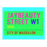 JayBeauty Street  Postcards