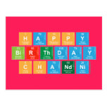 Happy 
 Birthday
 Chandni  Postcards