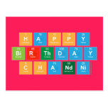 Happy 
 Birthday
 Chandni  Postcards