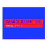 Casual Street  Postcards