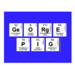 George 
 Pig  Postcards