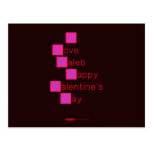 I 
 Love  
 Kaleb 
  Happy
 Valentine's
 Day 
   Postcards