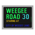 Weegee Road  Postcards