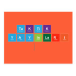 TAKTiK YAYINLARI   Postcards