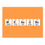 Measure  Postcards