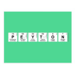  Peyton  Postcards