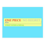 one piece  Postcards