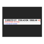  Ejercito st., poblacion, sibulan  Postcards