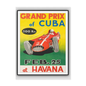 Postcards and Invitations Cuba Vintage Rally