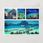 Postcards - Bora Bora  South Pacific Ocean