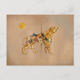 Postcards - Carousel Tiger