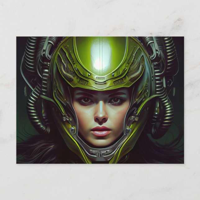 Postcards Fille Futurisme (Front)