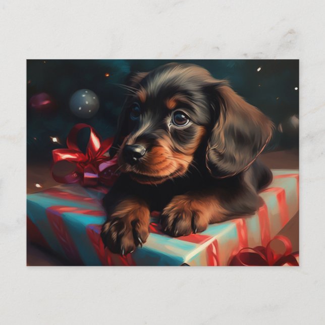 Postcards Puppy Christmas (Front)