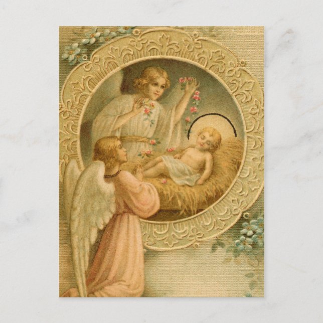 Postcards (Scripture): Lk 2:10-11 Love Came Down (Front)