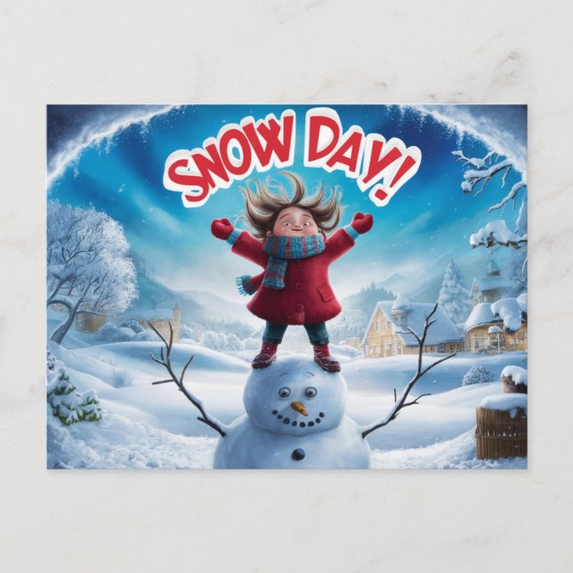 Postcards Snow Day 06 (Front)