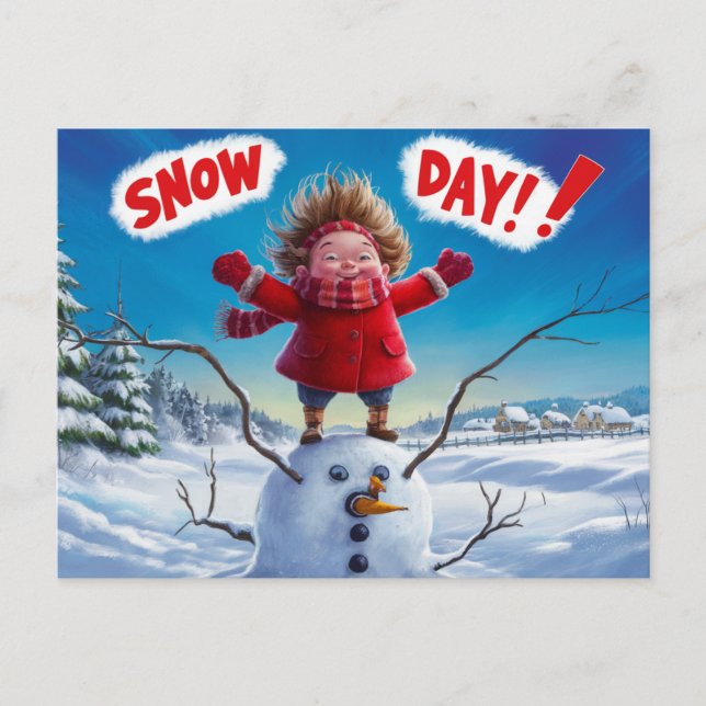 Postcards Snow Day 07 (Front)