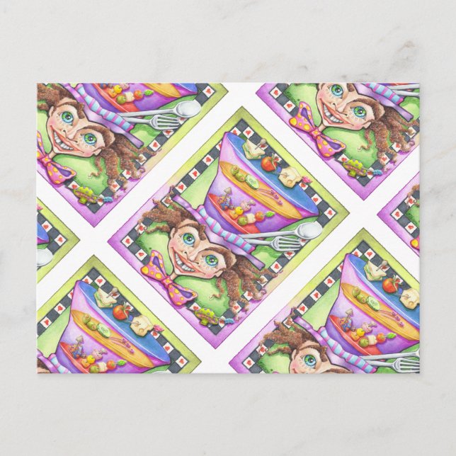 POSTCARDS - THE MAD PLATTER (Front)