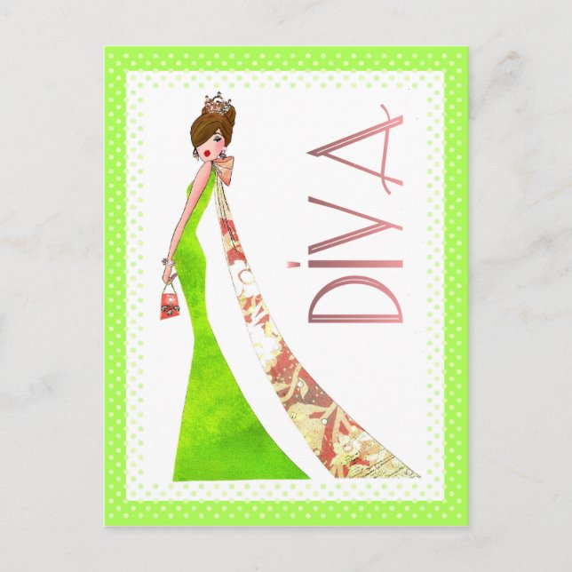 Postcards With DIVAtude! (Front)