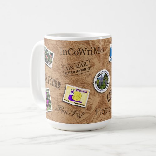 Postcrossing _ 15 oz Mug