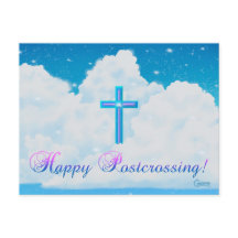 Postcrossing Cross - Postcard