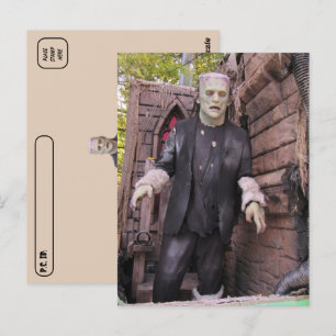 Postcrossing - Frankenstein's Monster Postcard