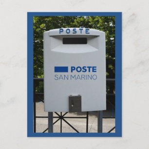Poste San Marino Postcard