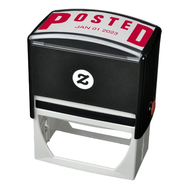 Posted Signature Date Self-inking Stamp (Product)