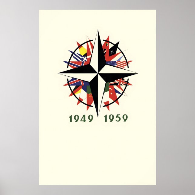 Poster 10 years NATO 1949-1959 (Front)