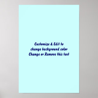 Poster 11" X 16" Blank add your image and text