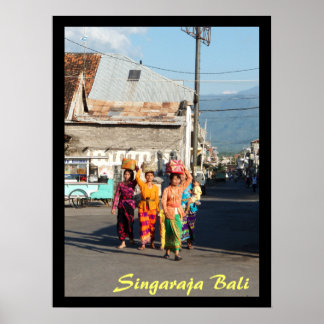 Poster 1 (24" x 18") Singaraja Bali Indonesia