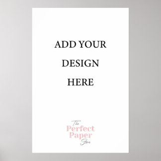 Poster 20 x 30 inch Template