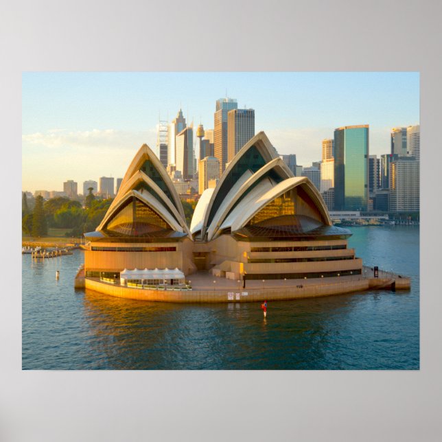 Poster (24"x18")  Sydney Opera  House Australia (Front)