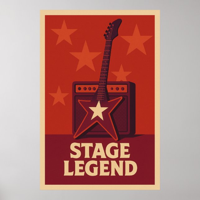 Poster 27, Stage Legend, Vintage (Front)