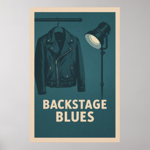Poster 28, Backstage Blues, Vintage
