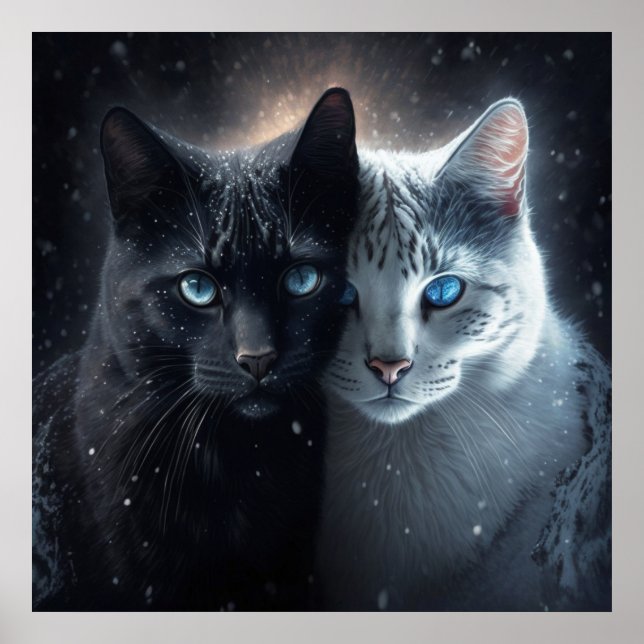 Poster 2 cat (Front)