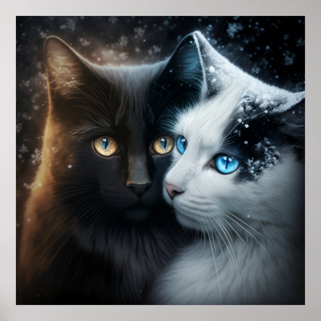 Poster 2 cat (Front)