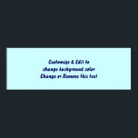 Poster 36" X 12" Blank add your image and text<br><div class="desc">Poster 36" X 12" Blank add your image and text</div>