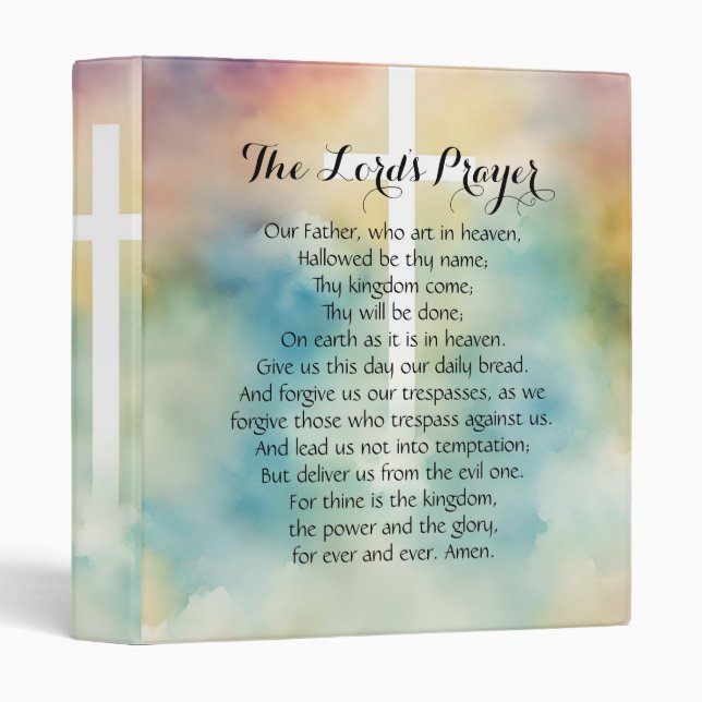 Poster 3 Ring Binder (Front/Spine)