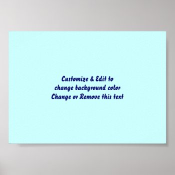 Poster 7" X 5" Blank Add Your Image And Text by DAEVEGAS at Zazzle